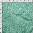 thumbnail image 4 of oneOone Rayonne Tissu Vert Feuilles Matière de Robe Tissu Imprimé Tissu au Mètre 56 Pouces de Large, 4 of 5