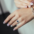 thumbnail image 4 of Heliisoer Women's Fashion Creative Diamond And Gemstone Style, 4 of 6