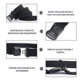 thumbnail image 3 of Men Belt Adjustable Length Multifunctional Wearproof Breathable Outdoor Sports Belt, 3 of 7