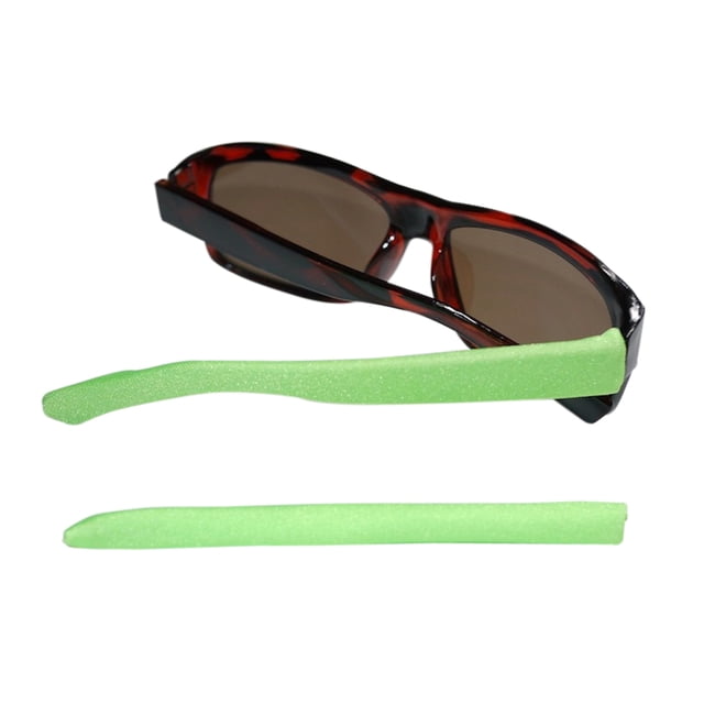 Temeplesox Eyewear Sleeve Arm Covers Comfort Color, Lime Large