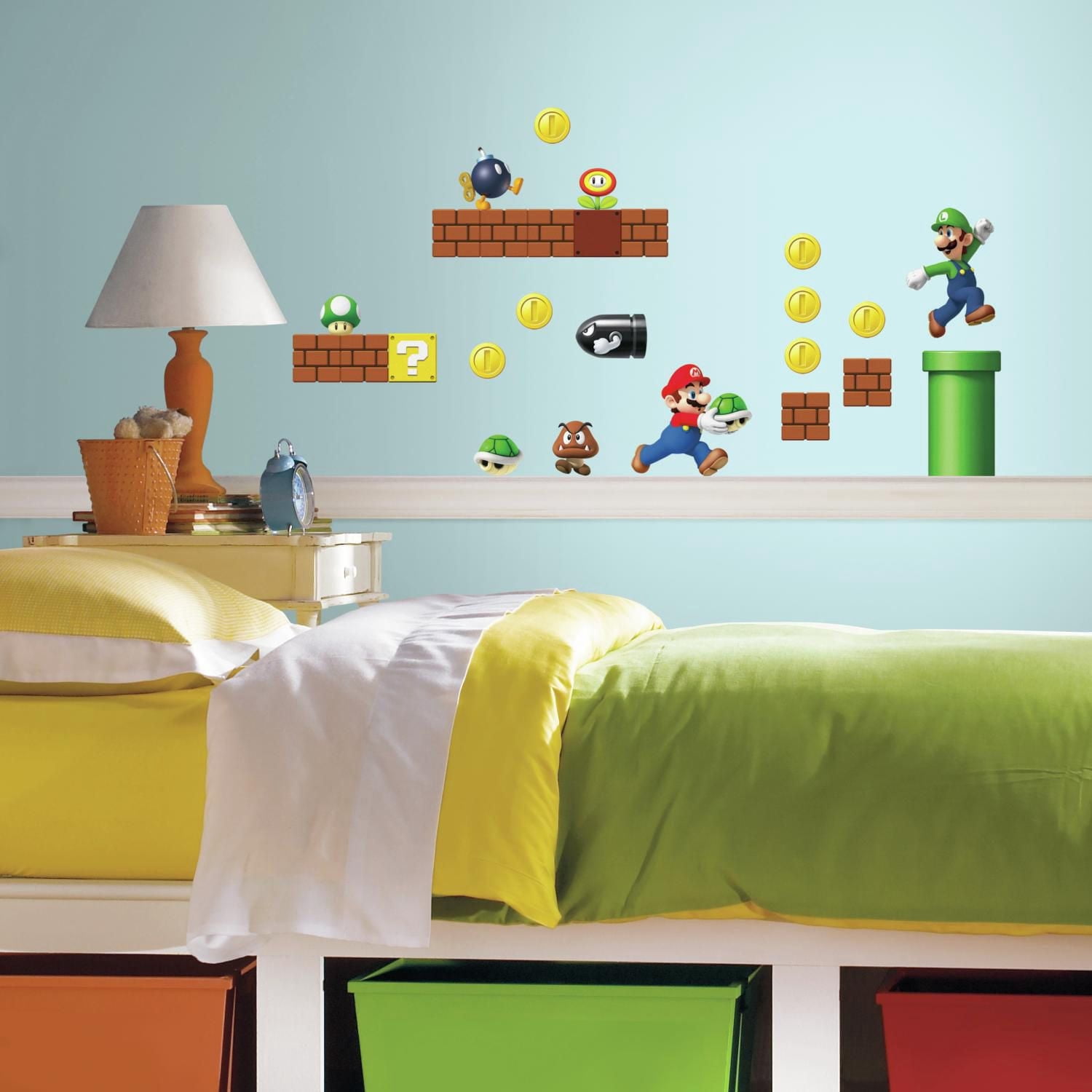 Stickers Muraux Nintendo-Super Mario