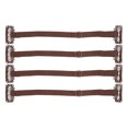 thumbnail image 3 of Bande de Lifting pour le Visage, Ceinture Réutilisable Résistante à l'Usure 4 Pcs, Sangle en Nylon Anti-Rides, Robustesse pour la Mise en Forme du Visage Noir, Brun, 3 of 8