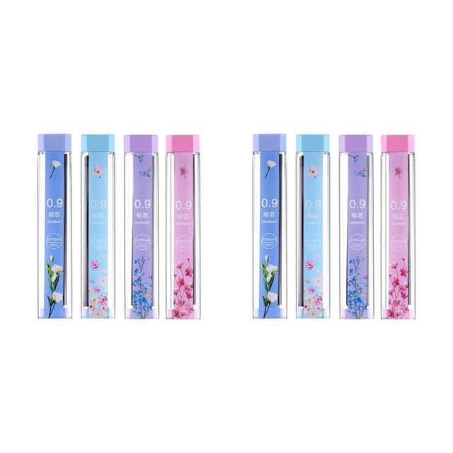 Maytalsory Mechanical Pencil Lightweight Anti-skidding Not Easy to Break Fluent Writing Educational Tools 0.9 mm Line Width Refills Pencil Refill 2Set