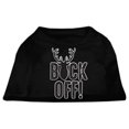 thumbnail image 1 of Buck Off Screen Print Dog Shirt Black Xl (16), 1 of 1
