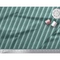thumbnail image 2 of Soimoi Moss Georgette Fabric Geometric Sign,Triangle & Stripe Block Print Fabric by The Yard 42 Inch Wide, 2 of 2