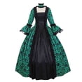 thumbnail image 1 of 2025 Femmes Automne Hiver Robe pour Femmes Grande Taille Rétro à Imprimé Floral Vêtements de Bal pour Femmes Jupes Robes, 1 of 2