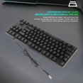 thumbnail image 4 of Clavier Mécanique, Clavier Filaire USB Ergonomique Touches Courbées Rétroéclairé 87 Touches pour PC, 4 of 7