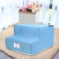 thumbnail image 3 of Milaget Stairs W/ Washable Cover Foldable Puppy Ladder Ladder Pet Ladder for Older Pets blue, 3 of 7