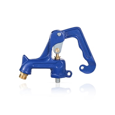 KFFKFF Frost Free Outdoor Faucet, Freeze Proof Yard Hydrant Complete Head Assembly, with 1" NPT Galvanized Pipe Thread & 3/4" Hose Connection for Yard, Garden