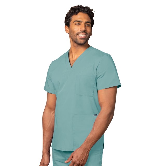 Adar Uniformes Médicaux Unisexes Universels - Haut de Sarrau Tunique à Col en V