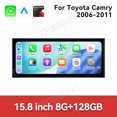 thumbnail image 3 of TPXINXIN 15.8 inch Android 15 Car Radio For Toyota Camry 2006-2011 HD Multimedia Video Player Navigation GPS DVD 4G DSP Stereo Bluetooth, 3 of 15