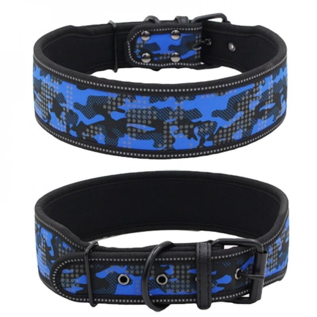 Pet Collar With Buckle Adjustable Pet Collar for Large Dogs Pitbull Leash Dog Chain