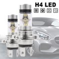 thumbnail image 3 of 2PCS H4 LED Headlight Bulb Conversion Kit - 50W Super Bright H4 9003 Car LED Light Bulb Replacement Waterproof for Car Truck Van Trailer Headlight Fog Light Lamp, 3 of 10