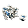 thumbnail image 1 of Unique Bargains 20 Pcs Convertisseur de Remplacement DB9 Adaptateur de Type à Soudure Mâle Bleu, 1 of 1