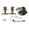 thumbnail image 4 of S SERENABLE Headset Heavy Duty Comfortable Hearing Protection for Radio Shooting Hunting Brown, 4 of 9