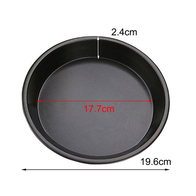 6-10In Microwave Oven Pan Chip Tray Dish Pizza Bacon Baking Non-Stick Cook Tray