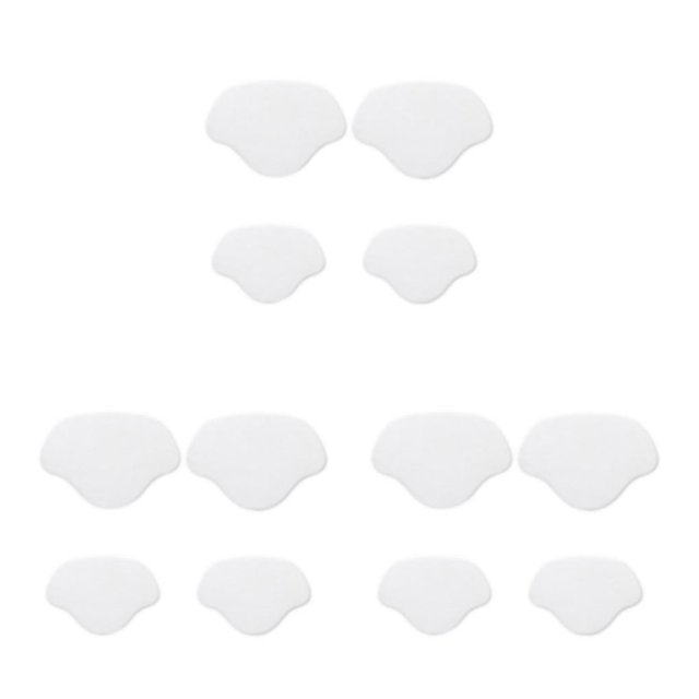 mmirethe Soft Shoe Heel Pad Insoles for High Heels Supportive Heel Repair Stick white 3Set