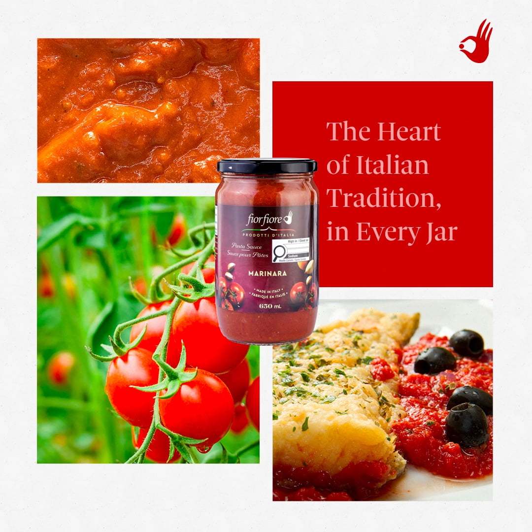 FiorFiore Sauce pour pâtes marinara 650ML