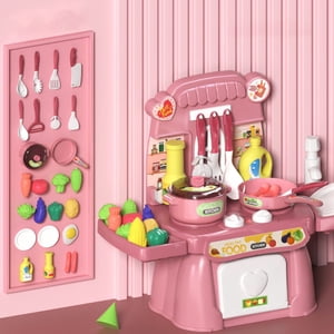 Enfants Jouer Jeu de cuisine Jeu de jouets Simulation cuisine Ustensiles de cuisine Rôle Jouer Pretend Play Cadeau pour les filles