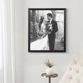 thumbnail image 2 of hometrends Leno Black Poster Frame, 2 of 6