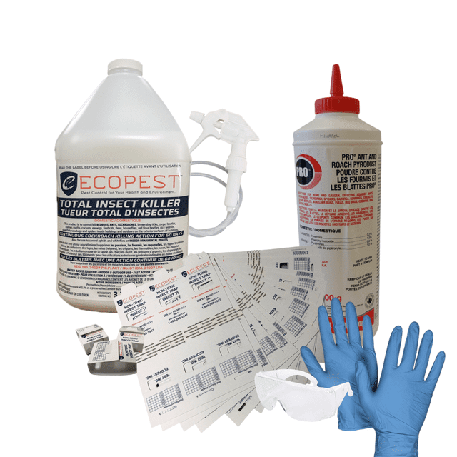 ECOPEST - Trousse de Contrôle TOTAL des Insectes avec consultation Virtuelle Gratuite