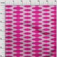thumbnail image 2 of oneOone Viscose Chiffon Fabric Plus Sign Kasuri Print Fabric BTY 42 Inch Wide, 2 of 4