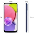 thumbnail image 4 of Refurbished Samsung Galaxy A03s 4G - 64GB – Blue – 13MP Triple Rear & 5MP Front Camera - Fully Unlocked Smartphone - Excellent Condition, 4 of 12
