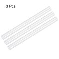 thumbnail image 3 of Unique Bargains 3pcs PVC Rigid Round Clear Tubing 7/8-inch ID x 1-inch OD 1.6ft, 3 of 3