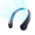 thumbnail image 1 of JISULIFE Ventilateur de Cou, 5 Vitesses Rechargeable 4000mAh, Refroidisseur Portable Réglable pour Intérieur/extérieur, 1 of 7