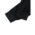 thumbnail image 4 of Sylvamorning Men One-piece Pajama Long Sleeve Round Collar Open Front Nightdres, 4 of 9