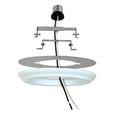 thumbnail image 1 of Westinghouse Lighting 6-in White Steel Recessed Light Adjustable Converter, 1 of 9