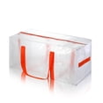thumbnail image 3 of Hearth & Gear Moving Bag Woven Zipper Bag Large Capacity Storage Thickened Moving Bag PE Handbag Storage Containers for Organizing Clothes Storage Drawers Budding Storage Bags Storing Blankets Ideas, 3 of 5