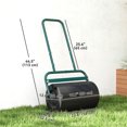 thumbnail image 3 of Outsunny 20" Push/Tow Behind Lawn Roller, 11 Gal Water/136 Lb Sand, Green, 3 of 10
