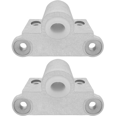 ISURE MARINE 2Pcs Aluminum Boat Oar Lock Sockets Rowboat Fishing Duck Jon Boat Right Angle Gunwale Style