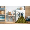 thumbnail image 2 of Ahgly Company Machine Washable Indoor Square Transitional Night Red Area Rugs, 8' Square, 2 of 7