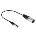 thumbnail image 3 of FLAMEEN Mini XLR 3PIN Male To For Canon Audio Cable For Transfering Camera Microphone Interface,Audio Cable For Camera, 3 of 8