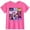 Rose Chaud, variante sur T-shirt K-pop pour Filles Mignon Dessin Animé Graphique Tendance Drôle T-Shirts Hauts Roses Enfants Manches Courtes Col Rond