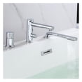 thumbnail image 3 of akuaplus® Roman Bathtub Faucet CLAUDIA with Hand Shower in solid brass - 3 Pieces., 3 of 6