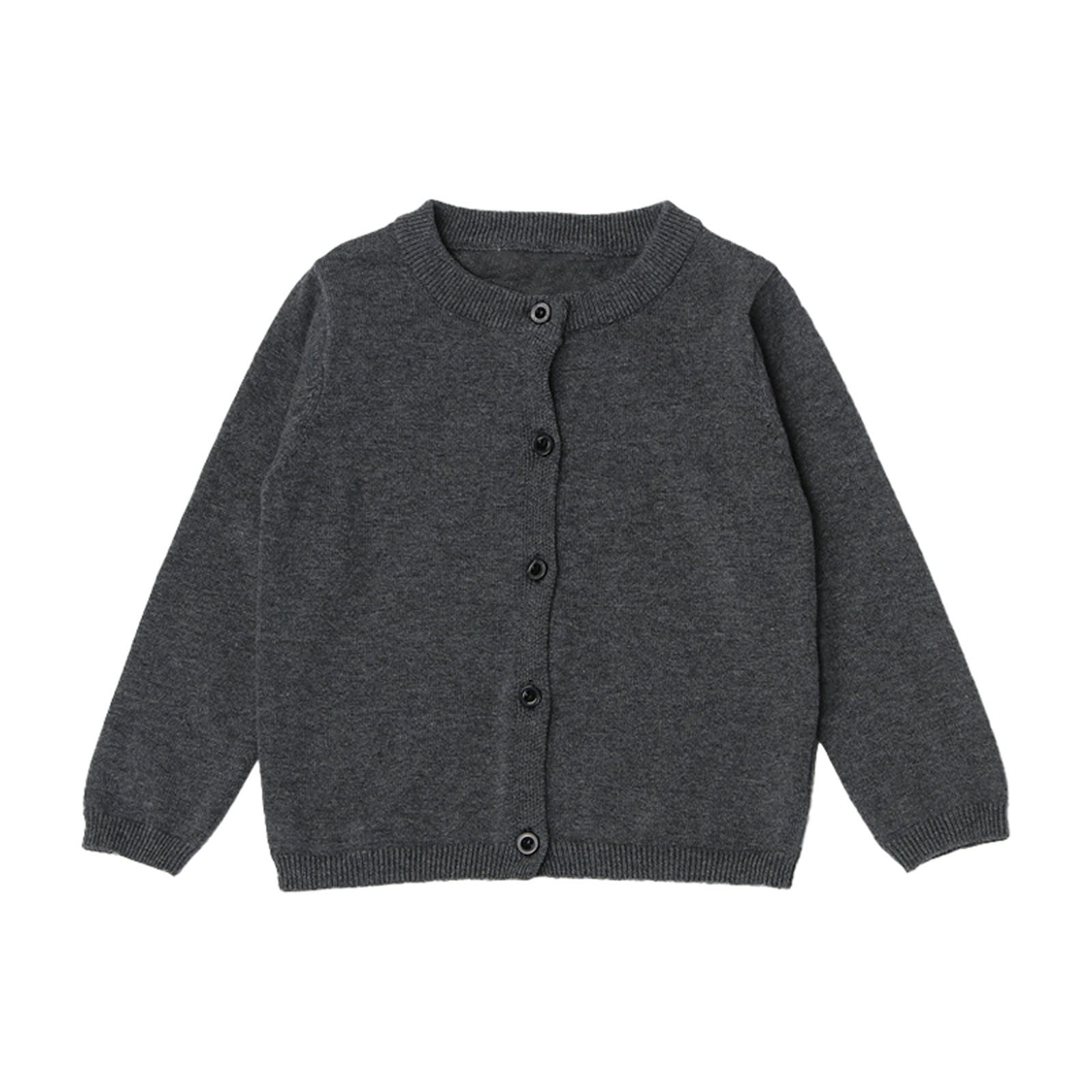 Kcodviy Cardigan pour Bébés et Enfants Filles, Chandails pour Enfants à Manches Longues, Boutons pour Enfant, Chandails pour Bébés, Chandail Fille, Chandail à Col Rond, Tricot, Chandail, Cardigans, Chandail
