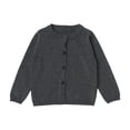 thumbnail image 1 of WEAIXIMIUNG Chandails Mignons pour Adolescentes Bébé Enfants Filles Cardigan Manches Longues Enfant Chandail Boutonné Fille Col Rond Cardigans Chandail, 1 of 2