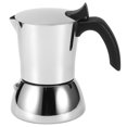 thumbnail image 1 of Stovetop Espresso Maker, 4 Espresso Cup Moka Pot , Italian Coffee Maker, Manual Cuban Coffee Percolator Machine Italian Espresso Greca Coffee Maker for Cappuccino or Latte, 1 of 9