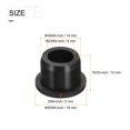 thumbnail image 2 of Unique Bargains Rubber Grommet Mount Dia 35/64' (14mm) Round T Type for Wire Protection 6 Pack, 2 of 5
