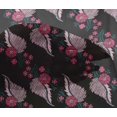thumbnail image 4 of oneOone Tissu en Viscose Chiffon Imprimé Feuilles par Yard 42 Pouces de Large, 4 of 4