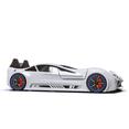 thumbnail image 5 of Lit Voiture de Course Simple LAMBO RX avec DEL et Effets Sonores, Mobilier de Chambre pour Enfants Voiture de Course, Lit Simple Voiture de Course, 5 of 5