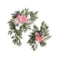 thumbnail image 1 of Abbracc 2 Pieces Artificial Wreath Artificial Floral Swag Simulation Garland Flower Swag G, 1 of 9