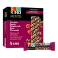 thumbnail image 1 of KIND Seeds Fruit & Nuts Bars, Pumpkin Seeds, Raspberry & Dark Chocolate, 40g, 5 Bars, 1 of 7