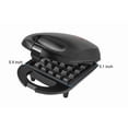thumbnail image 2 of Mainstays Single Waffle Maker, Matte Black, 2 of 6