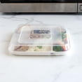 thumbnail image 3 of Plateau divisé pour micro-ondes Nordic Ware avec couvercle, 3 of 7