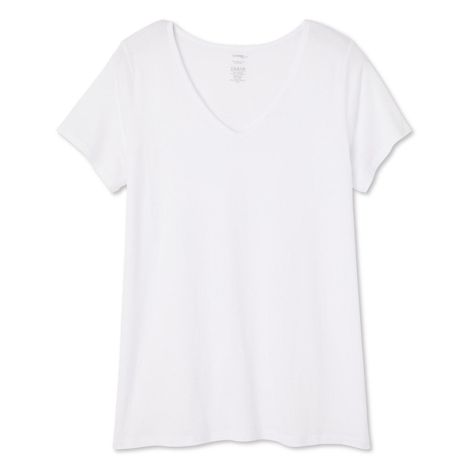 George Women's Plus V-Neckline Tee
