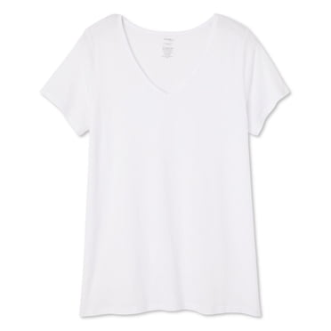 T-shirt avec encolure en V George Plus pour femmes